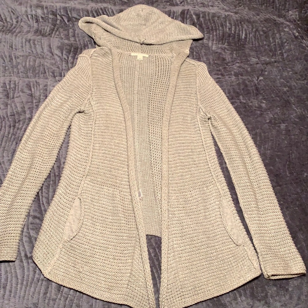 Banana republic hoodie cardigan size large